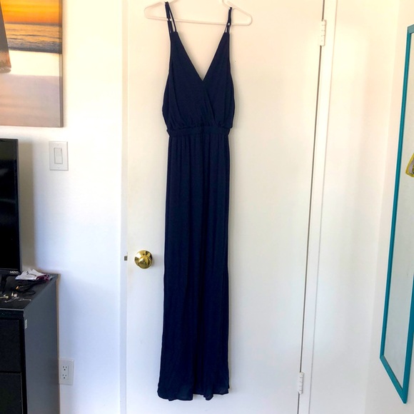 Lulus Navy Blue Maxi Dress - Picture 3 of 5